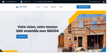 Entreprise dans le BTP / gros oeuvre - magda