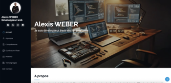 CV en ligne d'Alexis WEBER, gérant d'inter-prog