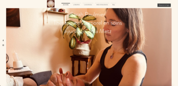 Sarah Paulmier - professionnelle dans les massages ayurvédiques