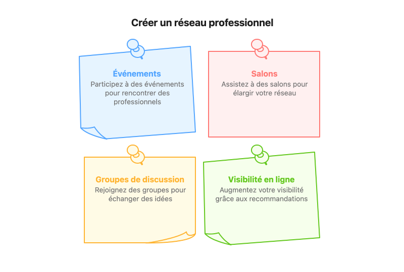 Créer un réseau professionnel pour son activité