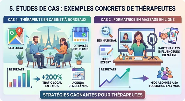 Études de cas : Exemples concrets de thérapeutes