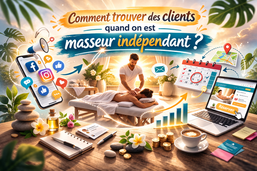Comment trouver des clients quand on est masseur indépendant ?