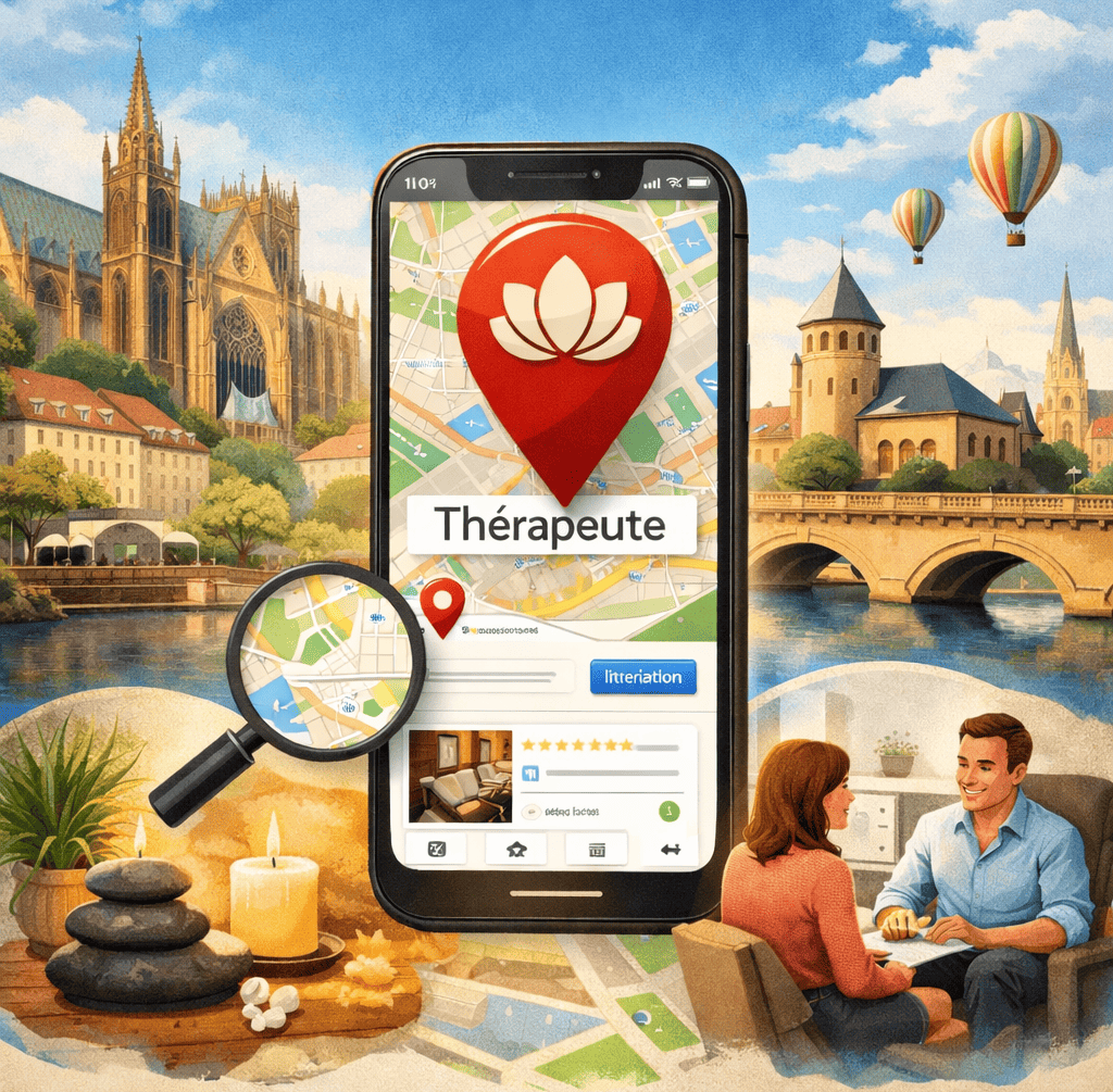 Comment un thérapeute peut-il apparaître sur la 1ère page de Google Maps ? 