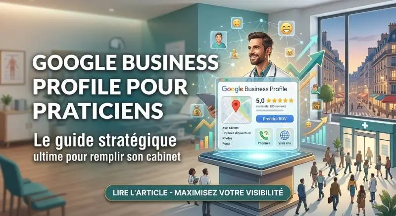 Google Business Profile pour praticiens : Le guide stratégique ultime pour remplir son cabinet
