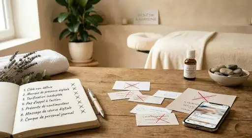 Quelles sont les 7 erreurs marketing à éviter en tant que thérapeute débutant ?